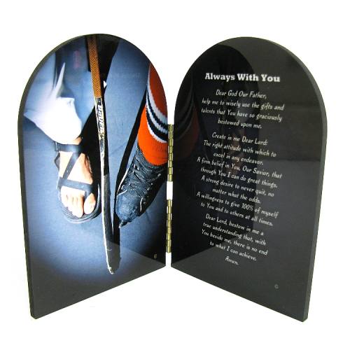 Prayer Plaque Ice Hockey