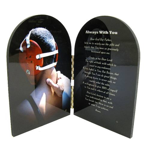 Prayer Plaque Wrestling