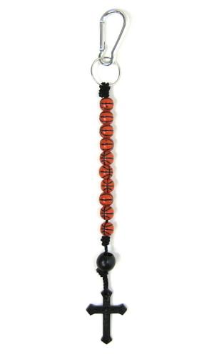 Keychain Decade Rosary Basketball