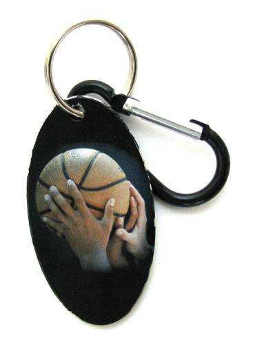 Zipper Pull Tag Basketball