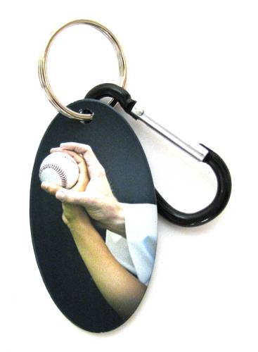 Zipper Pull Tag Baseball