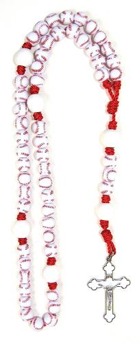 Rosary Sports Bead Baseball